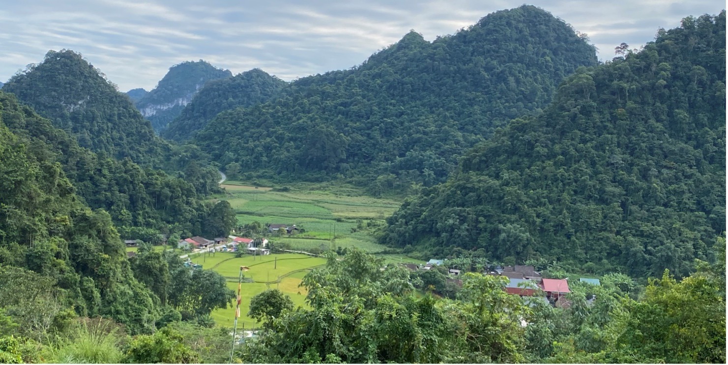 Cao bang mountain view