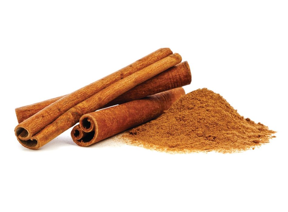 cinnamon sticks and ground